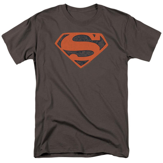Superman Vintage Shield Collage T-Shirt Style001
