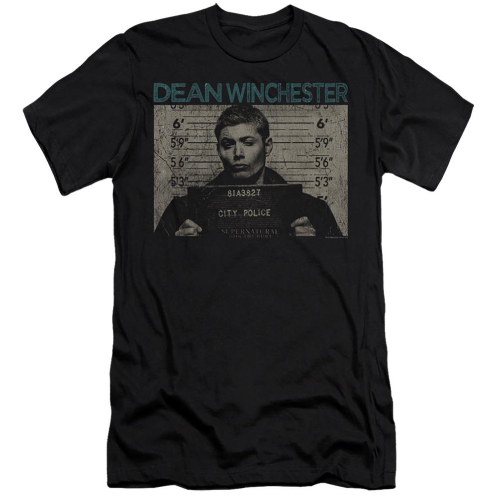 Supernatural Dean Mug Shot T-Shirt