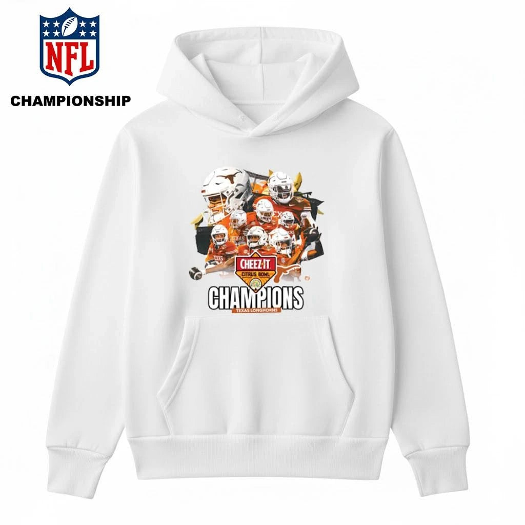 Texas Longhorns 2025 Cheez-it Citrus Bowl Champions Score Shirt