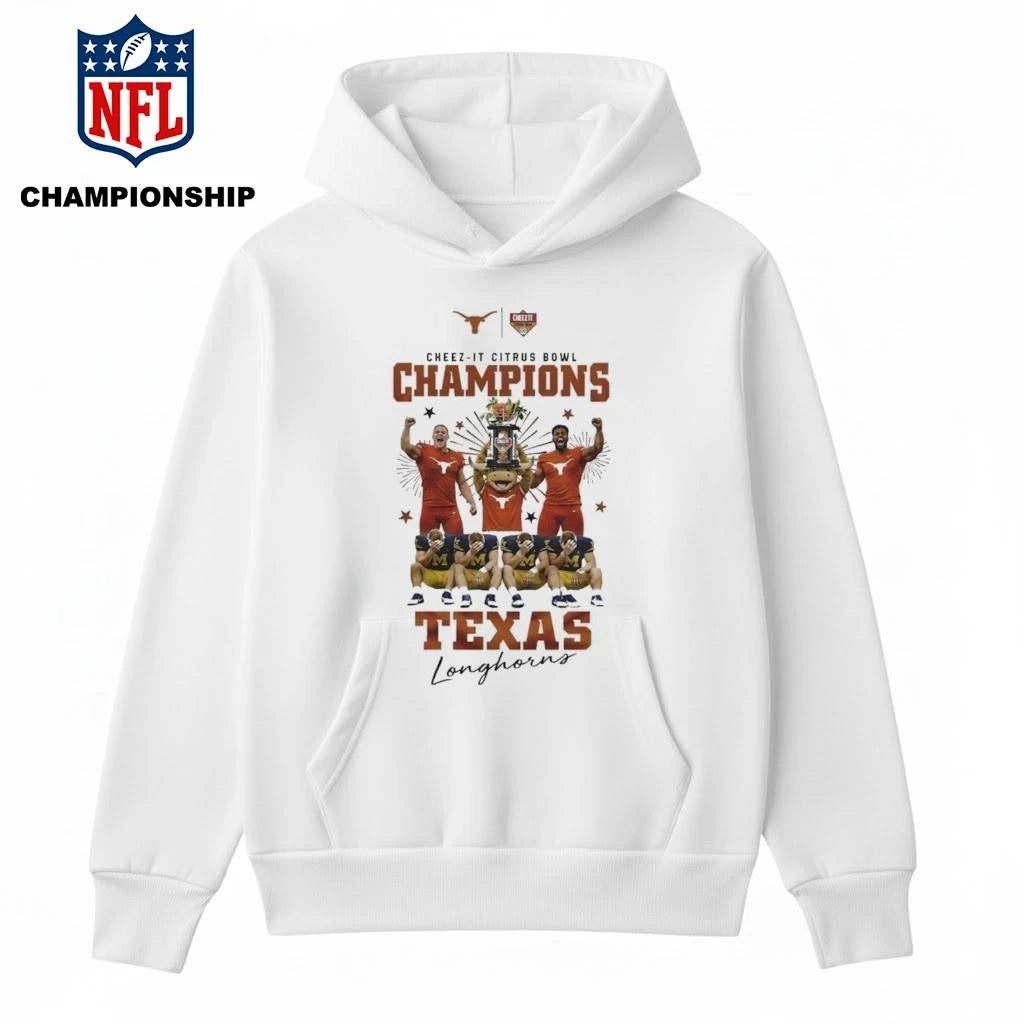 Texas Longhorns 2026 Cheez-It Citrus Bowl Champions Goodbye Wolverines Shirt