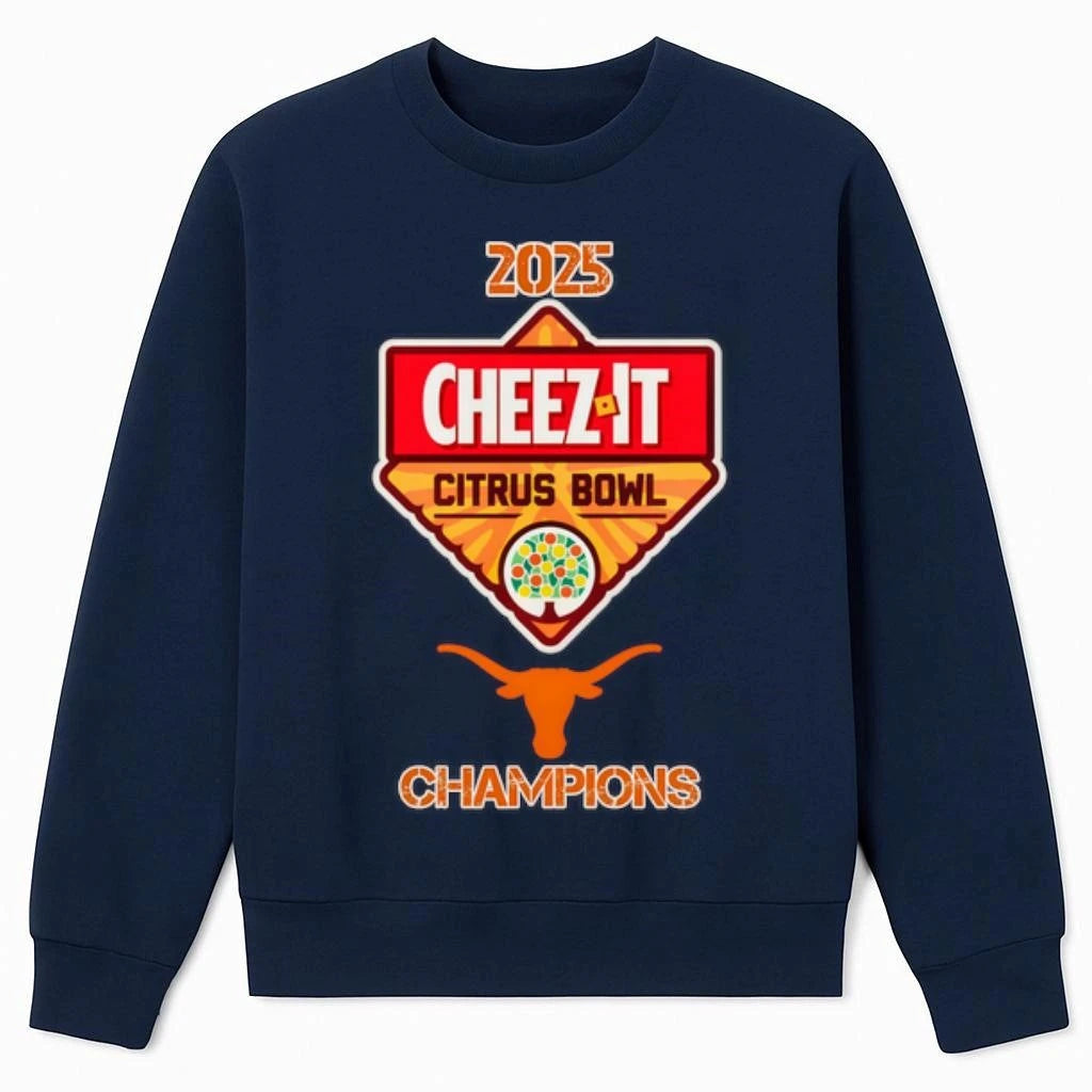 Texas Longhorns logo 2025 Citrus Bowl Champions Shirt