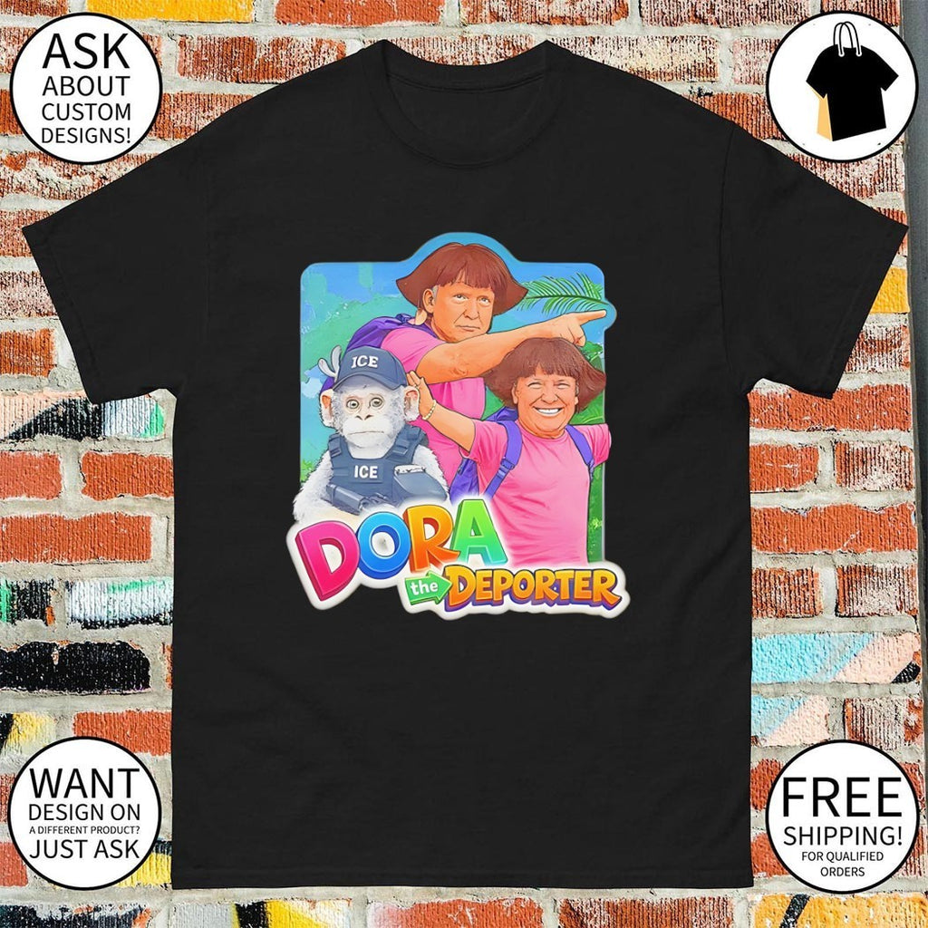 the Deporter Political Parody Anti-ICE Protest shirt