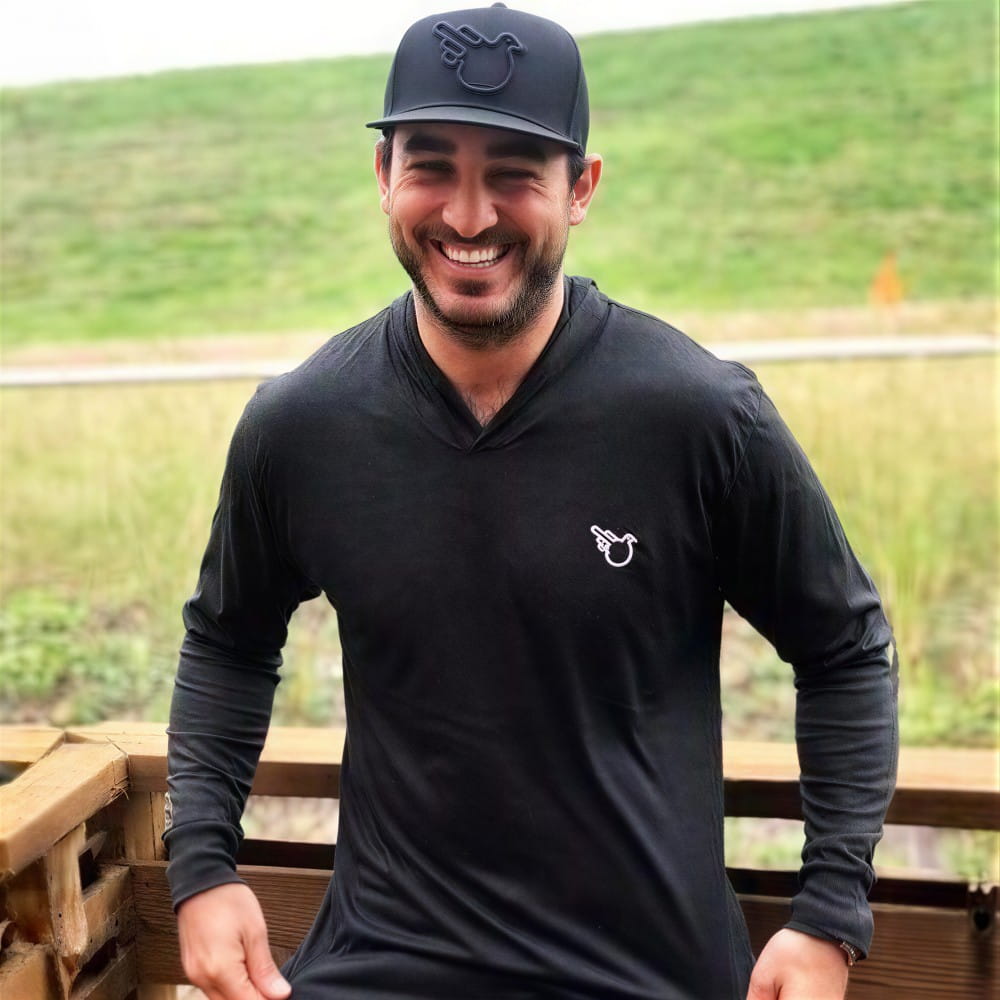 The Bowman Hooded Long Sleeve (Black)