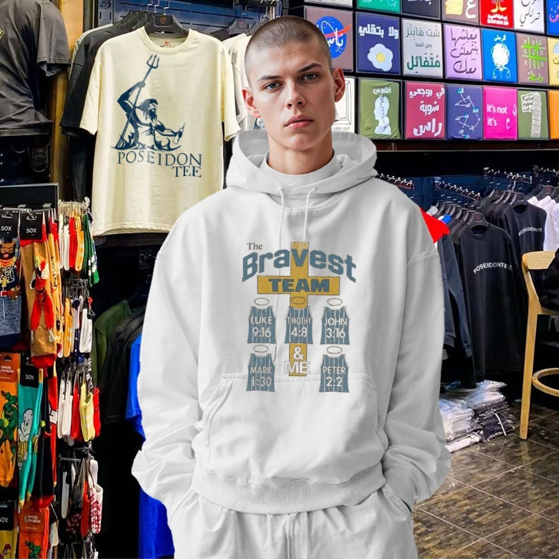 The Bravest Team And Me Gospel T-shirt