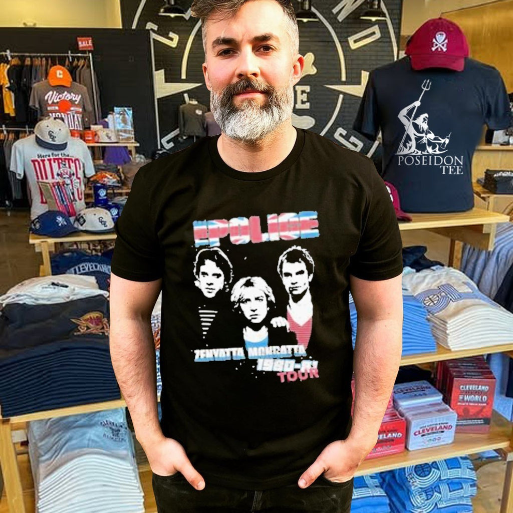 The Police Zenyatta Mondatta 1980 Tour T-shirt