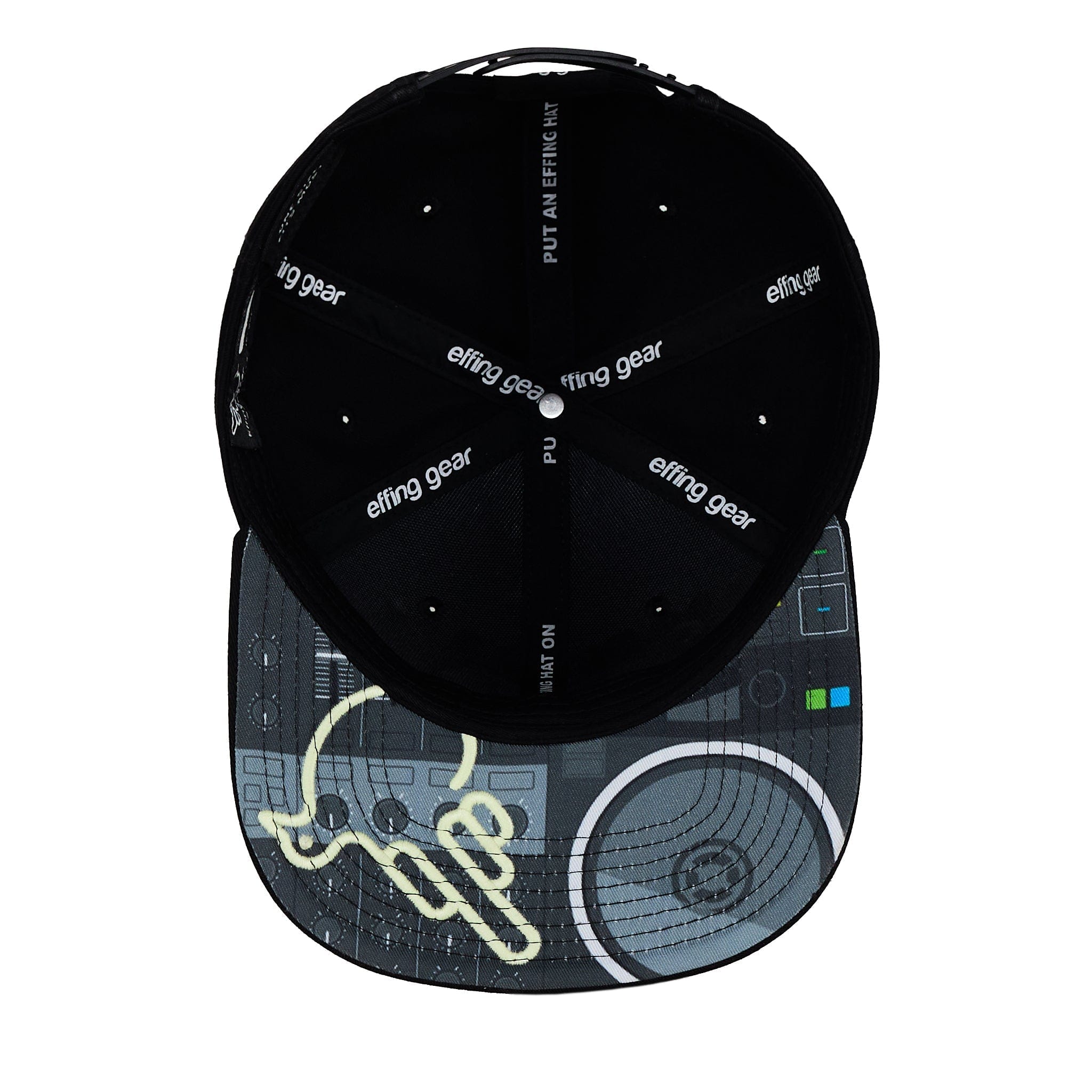 The Raven Flat Bill Snap