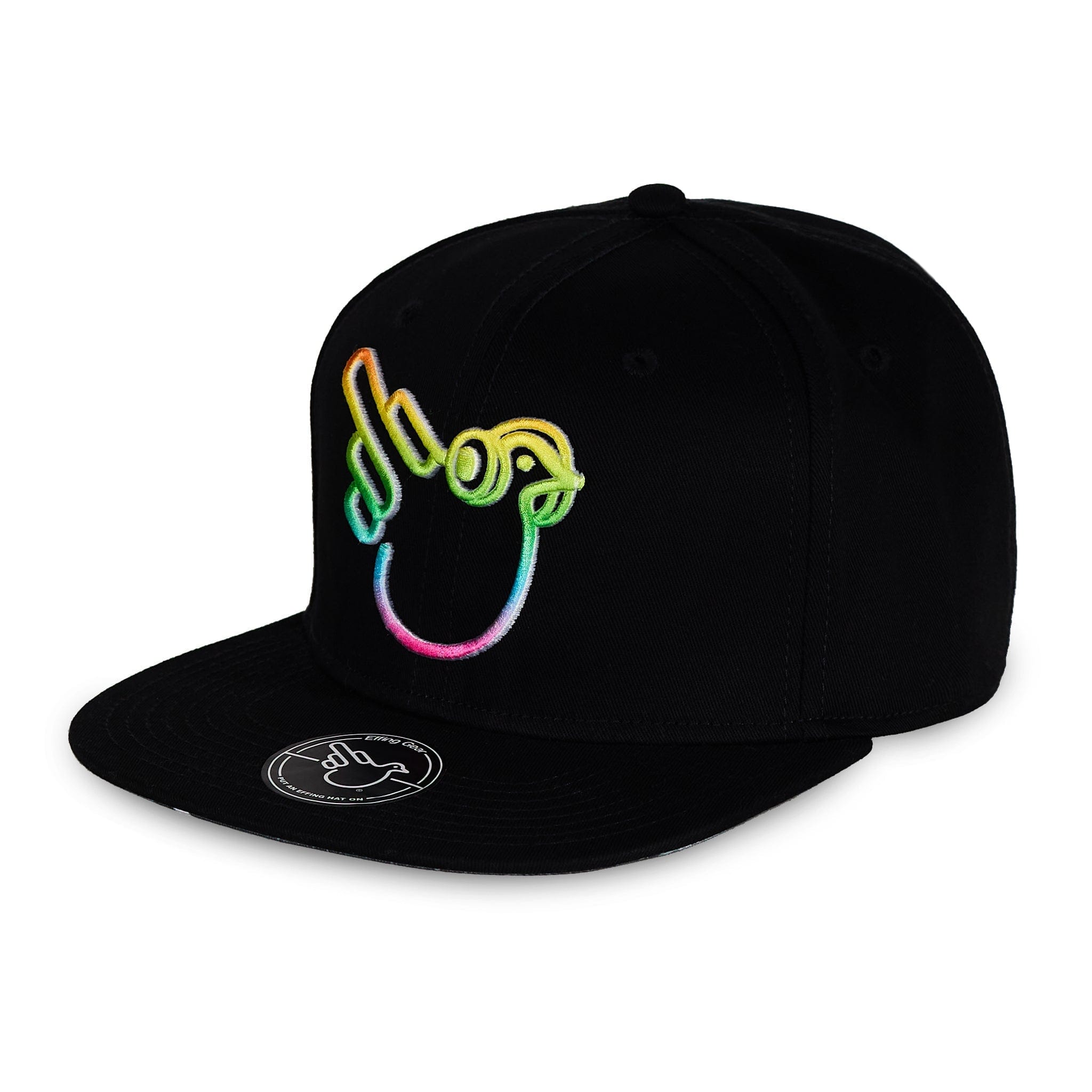 The Raven Flat Bill Snap