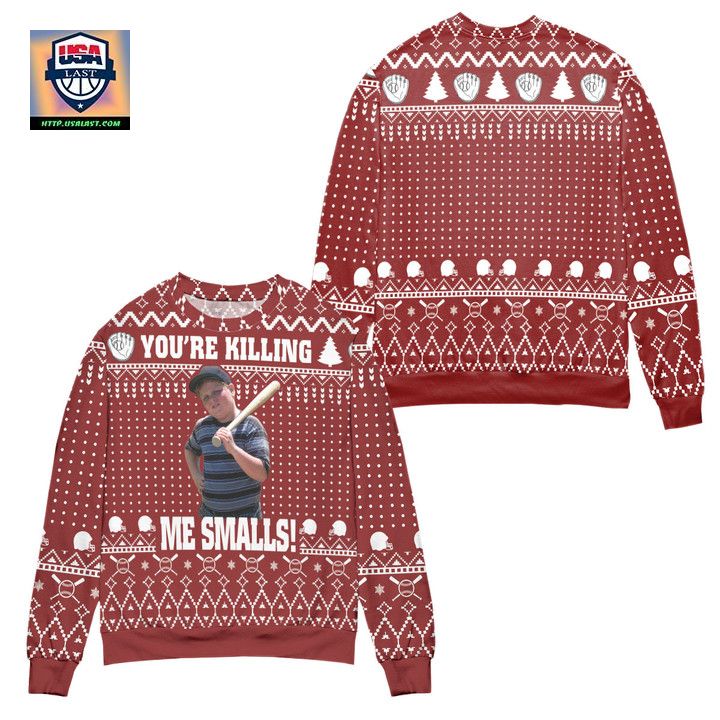 The Sandlot Youre Killing Me Smalls Ugly Christmas Sweater