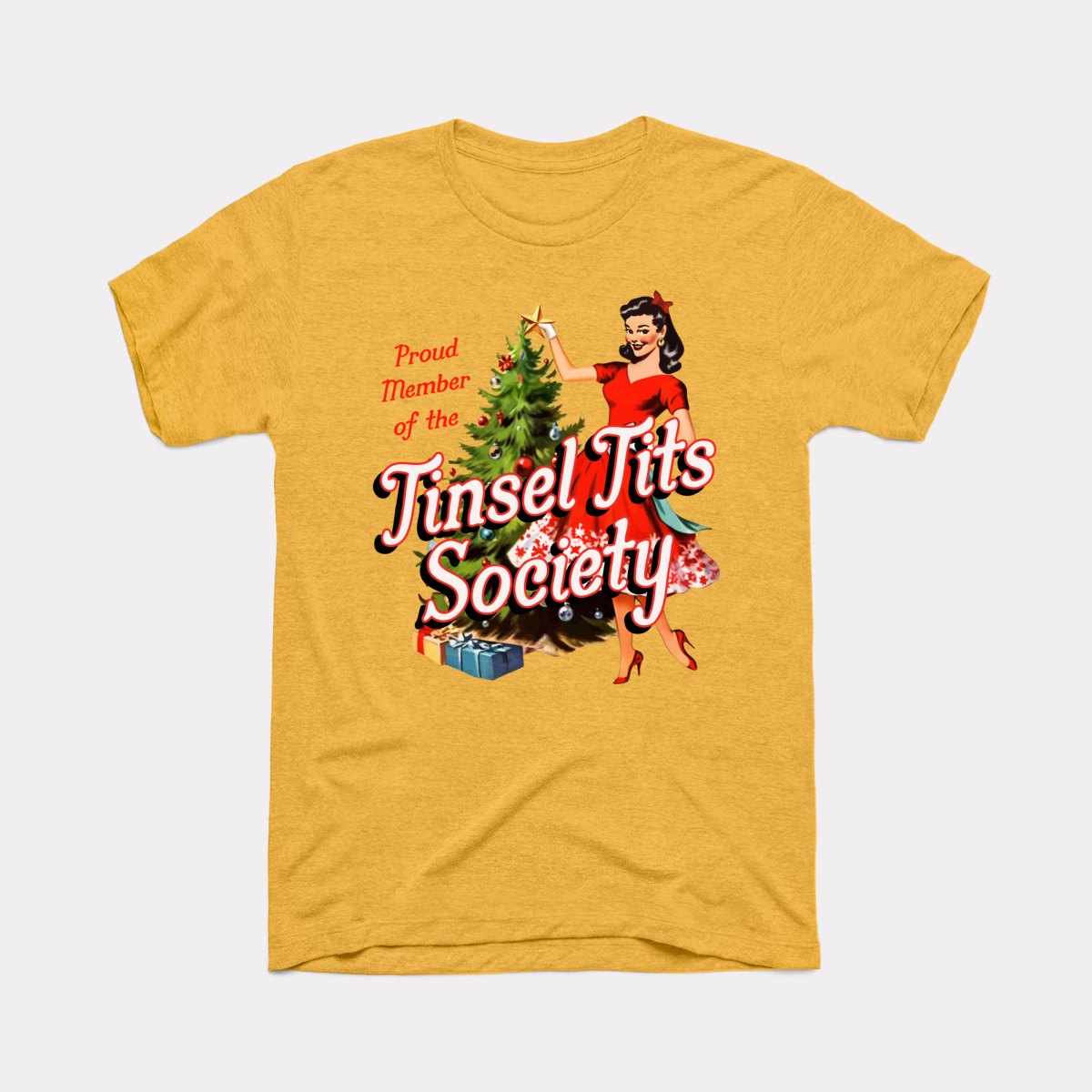 Tinsel Tits Society Adult Unisex Tee