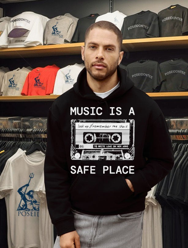 To Write Love On Her Arms Music Is A Safe Place Cassette T-shirt