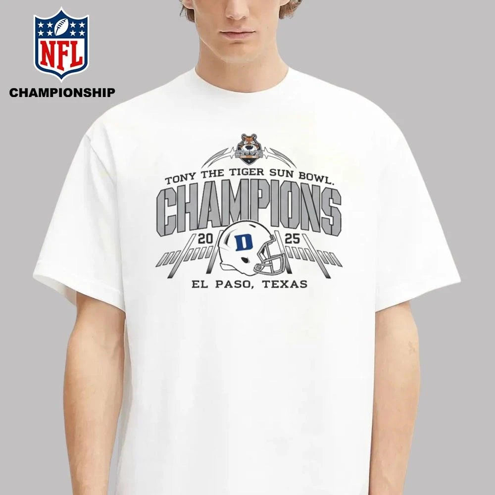 Tony the Tiger Sun Bowl Tony The Tiger Sun Bowl Champions 2025 Shirt