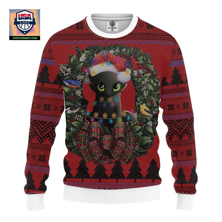 Toothless 1 _How To Train Your Dragon Mc Ugly Christmas Sweater Thanksgiving Gift