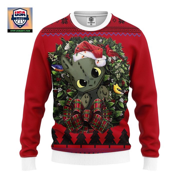 Toothless _How To Train Your Dragon Mc Ugly Christmas Sweater Thanksgiving Gift