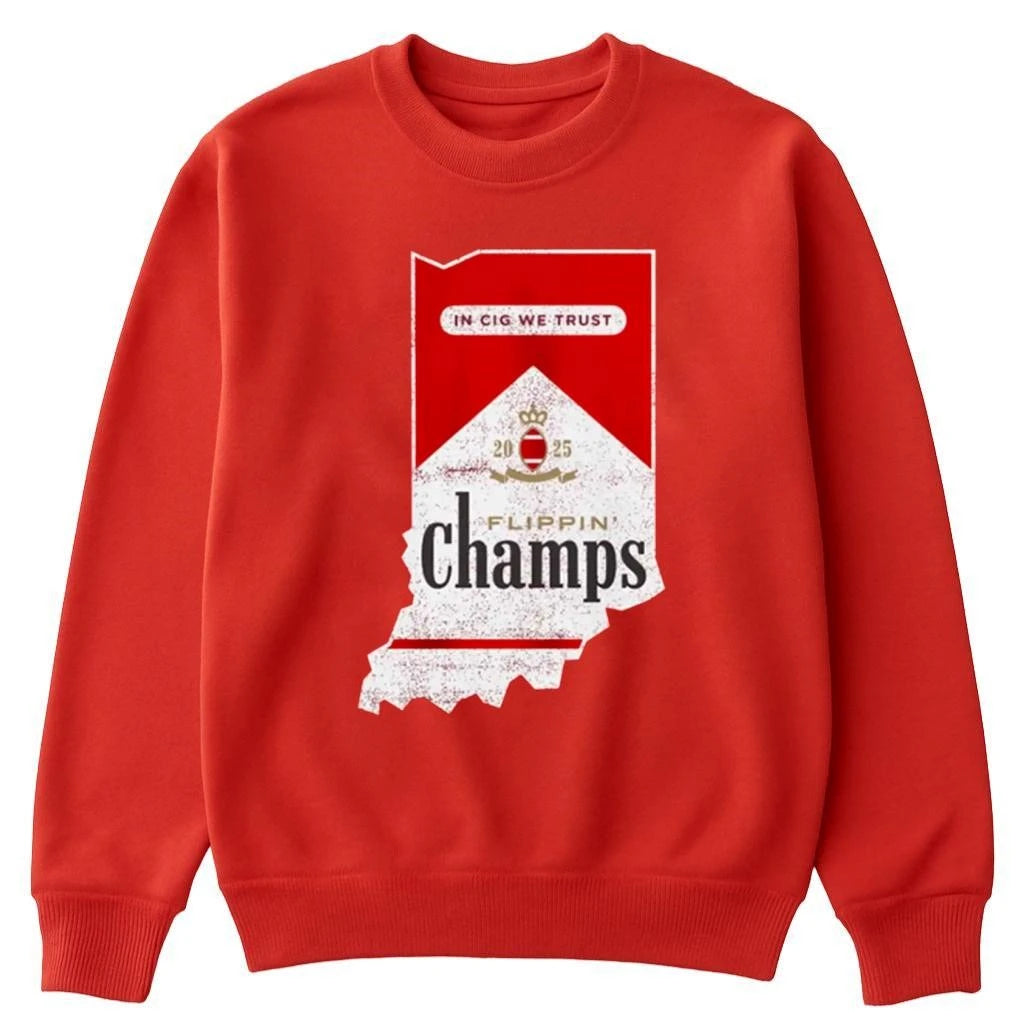 Tricia Whitaker Flippin Champs Indiana College Football Fans Shirt