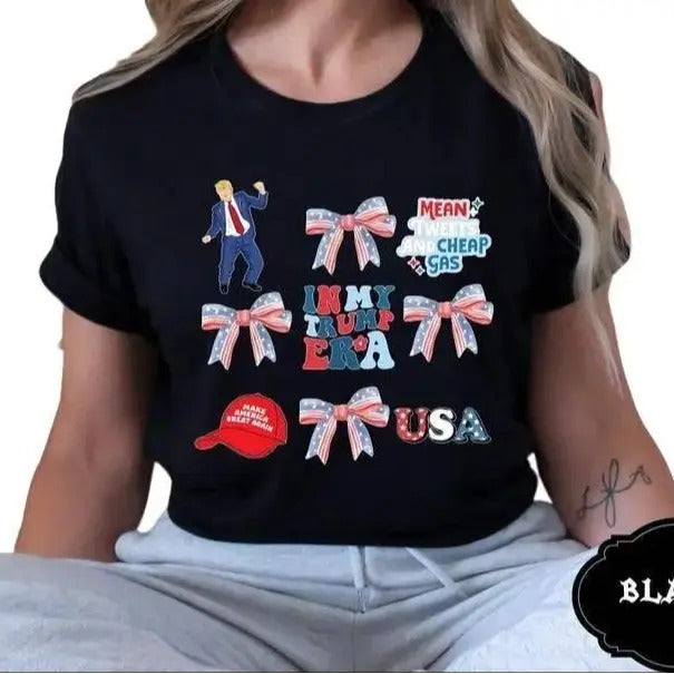 Trump Vance 2024 Coquette Bow  sweatshirt/hoodie/tshirt, Patriotic Shirt, America Coquette T-shirt Gift, Trump Won...