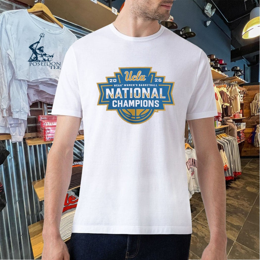 Ucla Bruins 2026 NCAA Women’s Basketball National Champions Fast Lock T-shirt