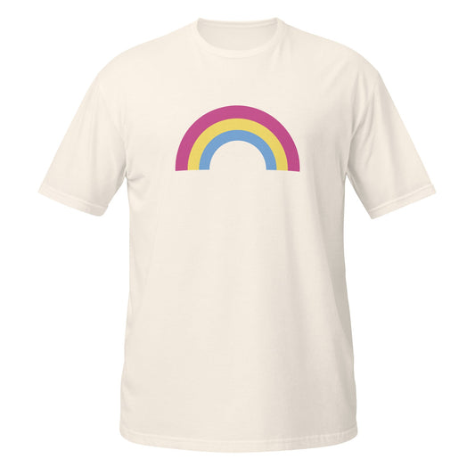 Pansexual Rainbow Arch Unisex Softstyle T-Shirt