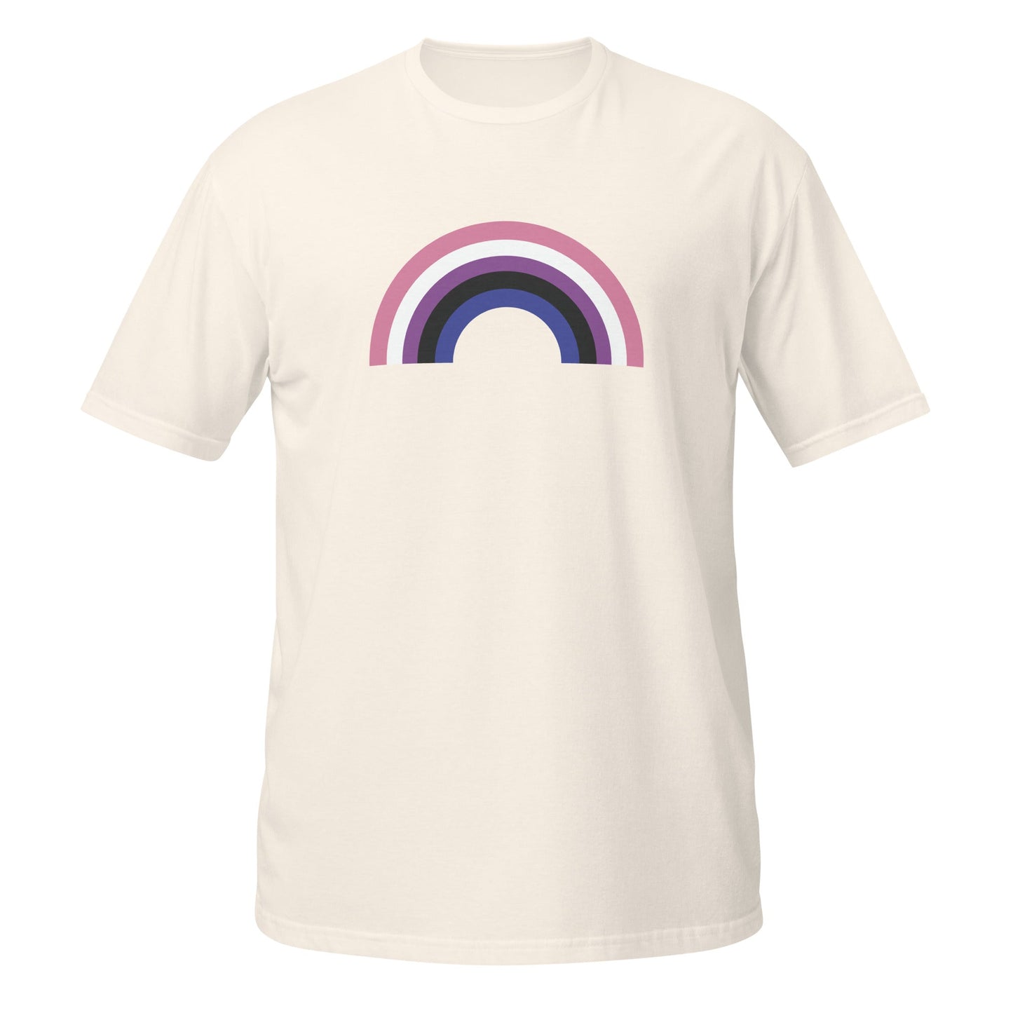 Genderfluid Rainbow Arch Unisex Softstyle T-Shirt