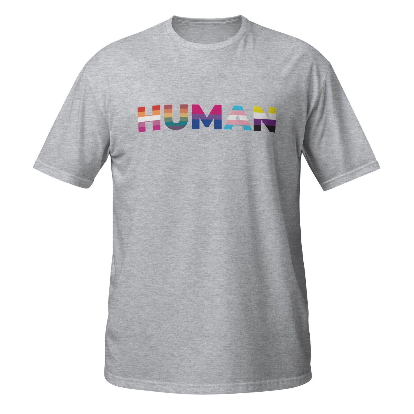 Human Flags Unisex Softstyle T-Shirt