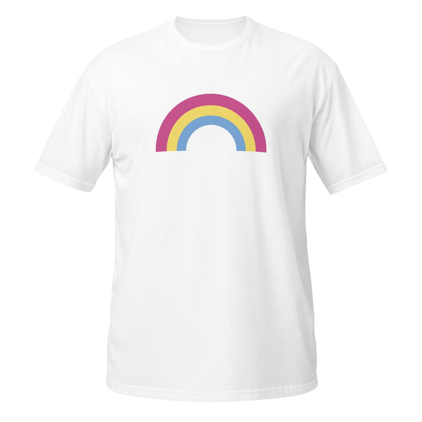 Pansexual Rainbow Arch Unisex Softstyle T-Shirt