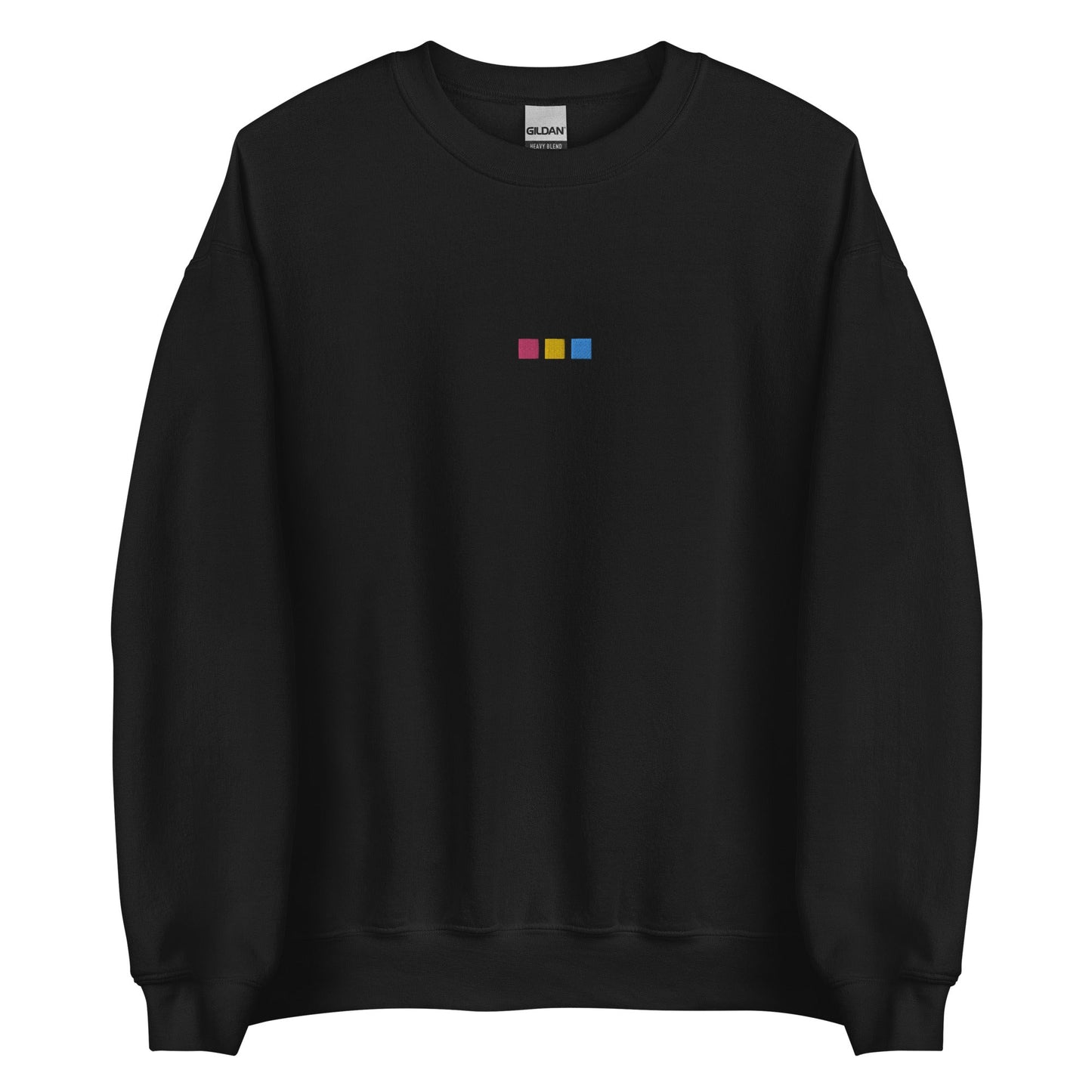 Pansexual Squares Embroidered Unisex Sweatshirt