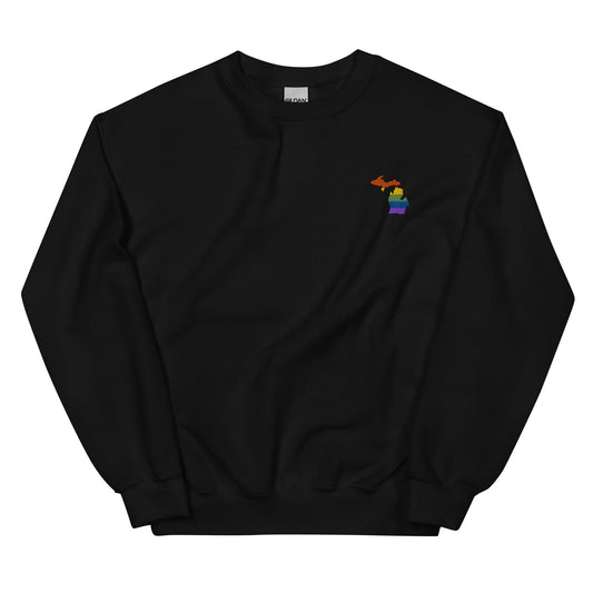 Michigan Embroidered Unisex Sweatshirt