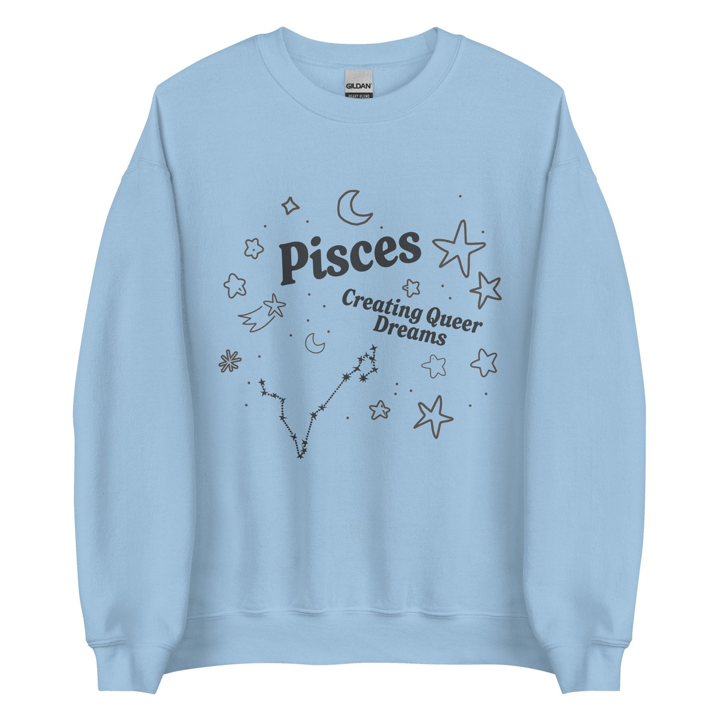 Pisces Creating Queer Dreams Unisex Sweatshirt