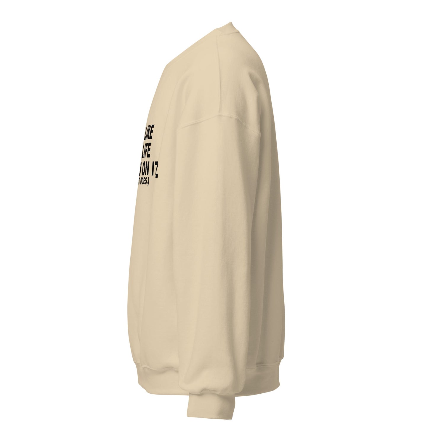 Vote Like Your Life Unisex Sweatshirt