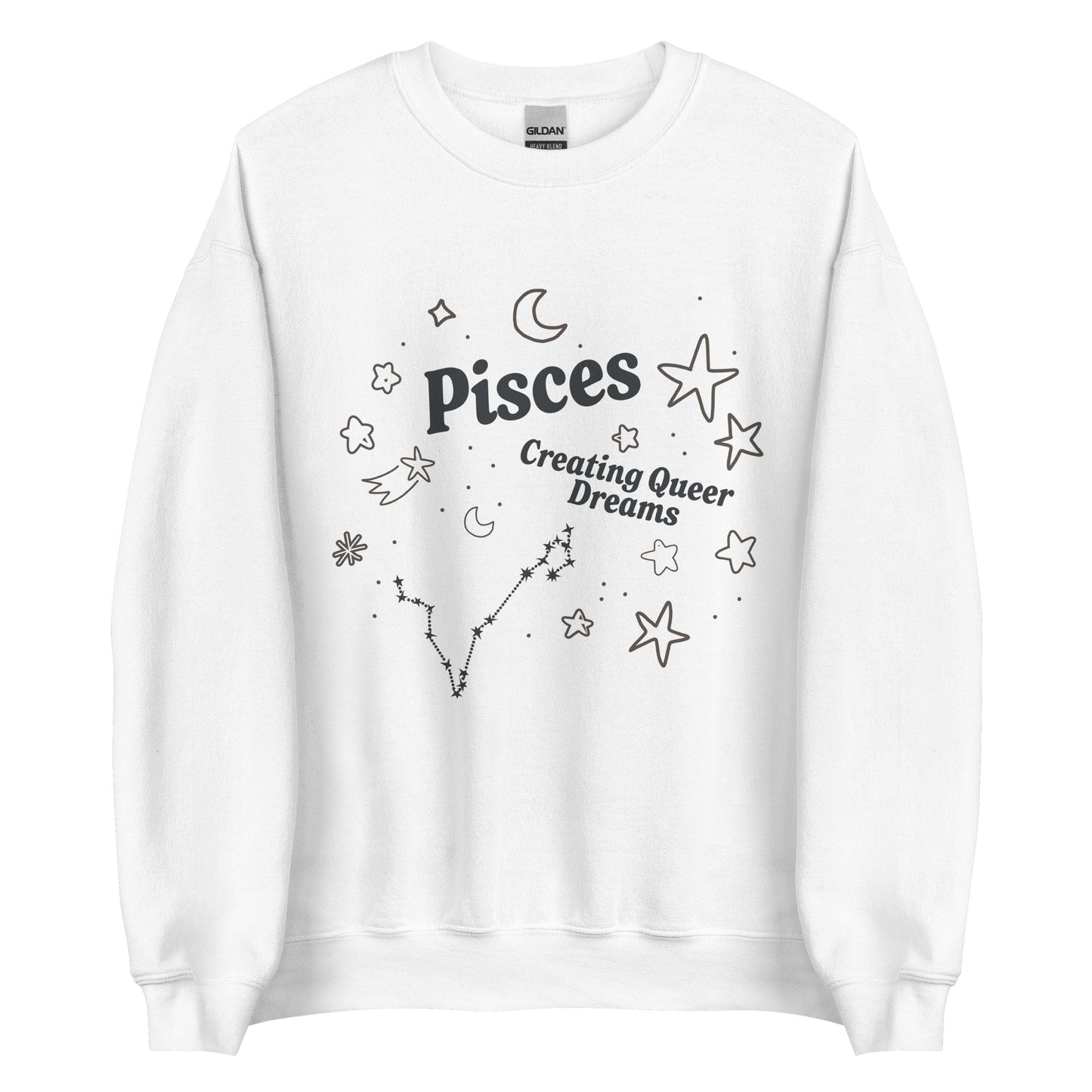 Pisces Creating Queer Dreams Unisex Sweatshirt