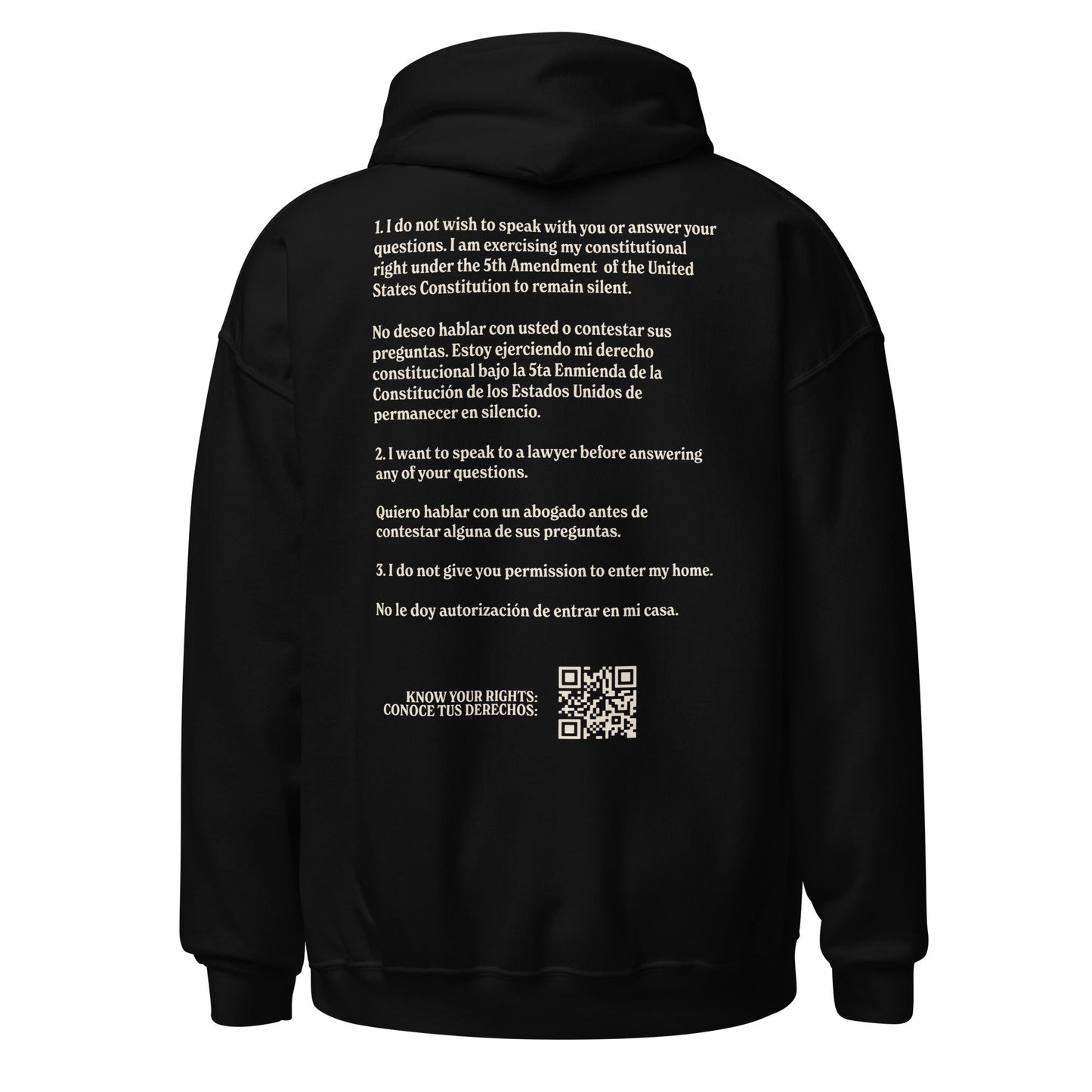 Chinga La Migra Hoodie Unisex by Chaotic Good