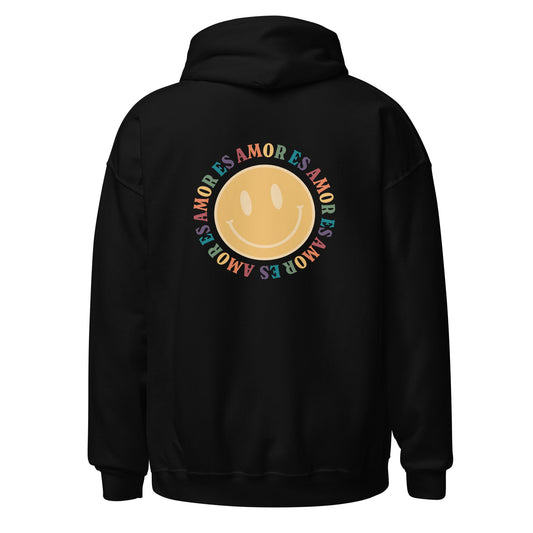 Amor es Amor Smiley Face Unisex Hoodie