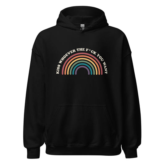 Kiss Whoever The F*ck You Want Unisex Hoodie