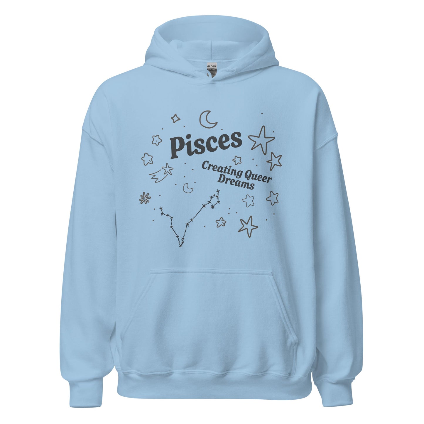 Pisces Creating Queer Dreams Unisex Hoodie