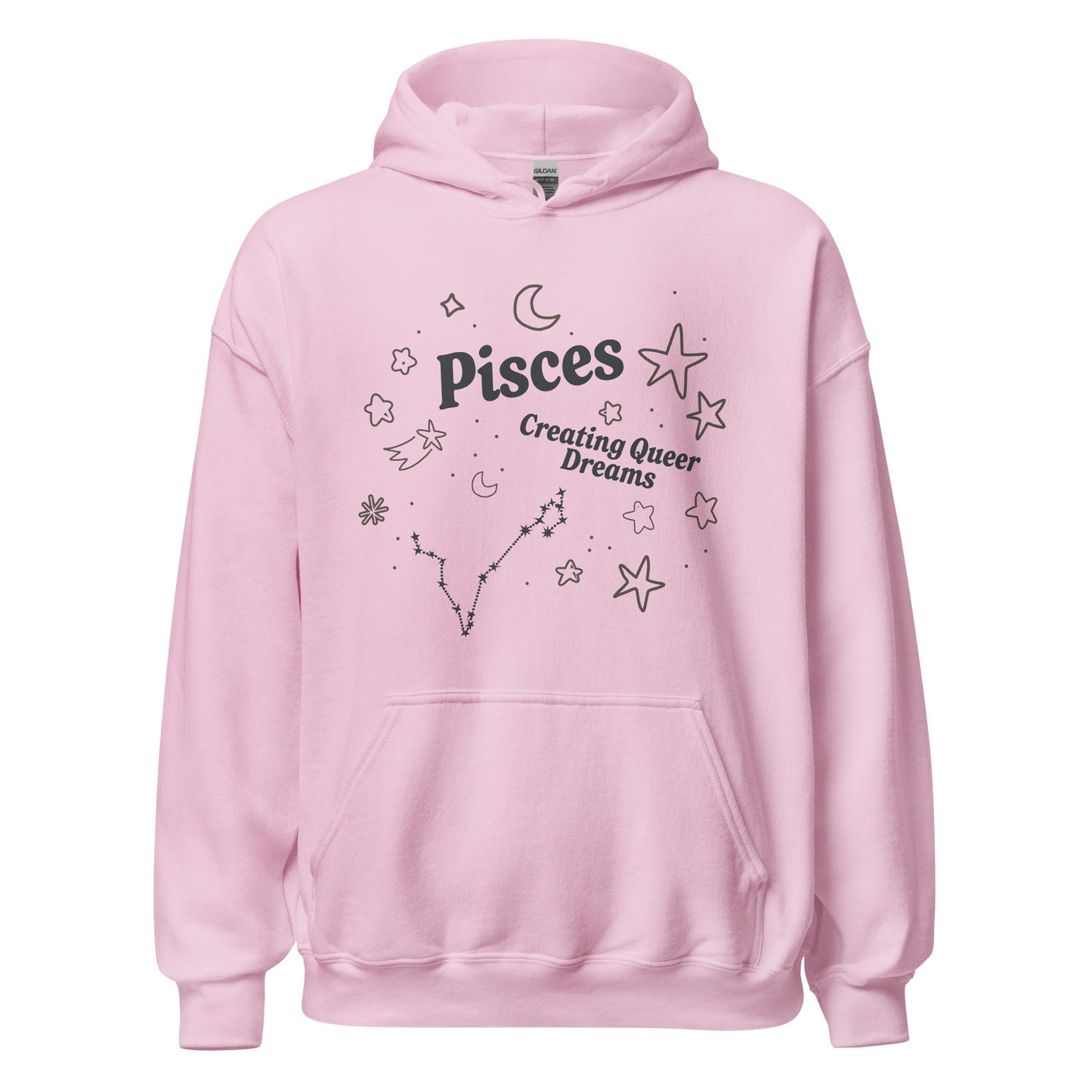 Pisces Creating Queer Dreams Unisex Hoodie