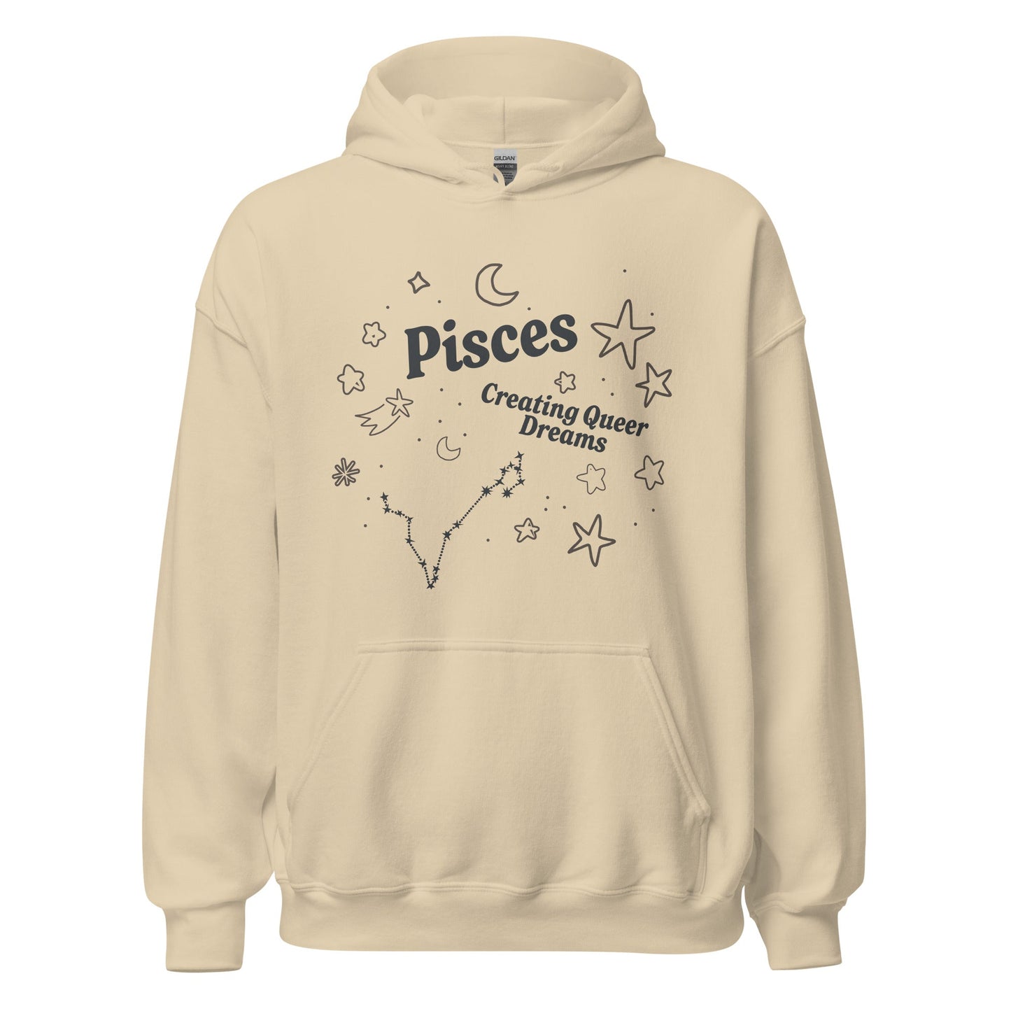 Pisces Creating Queer Dreams Unisex Hoodie