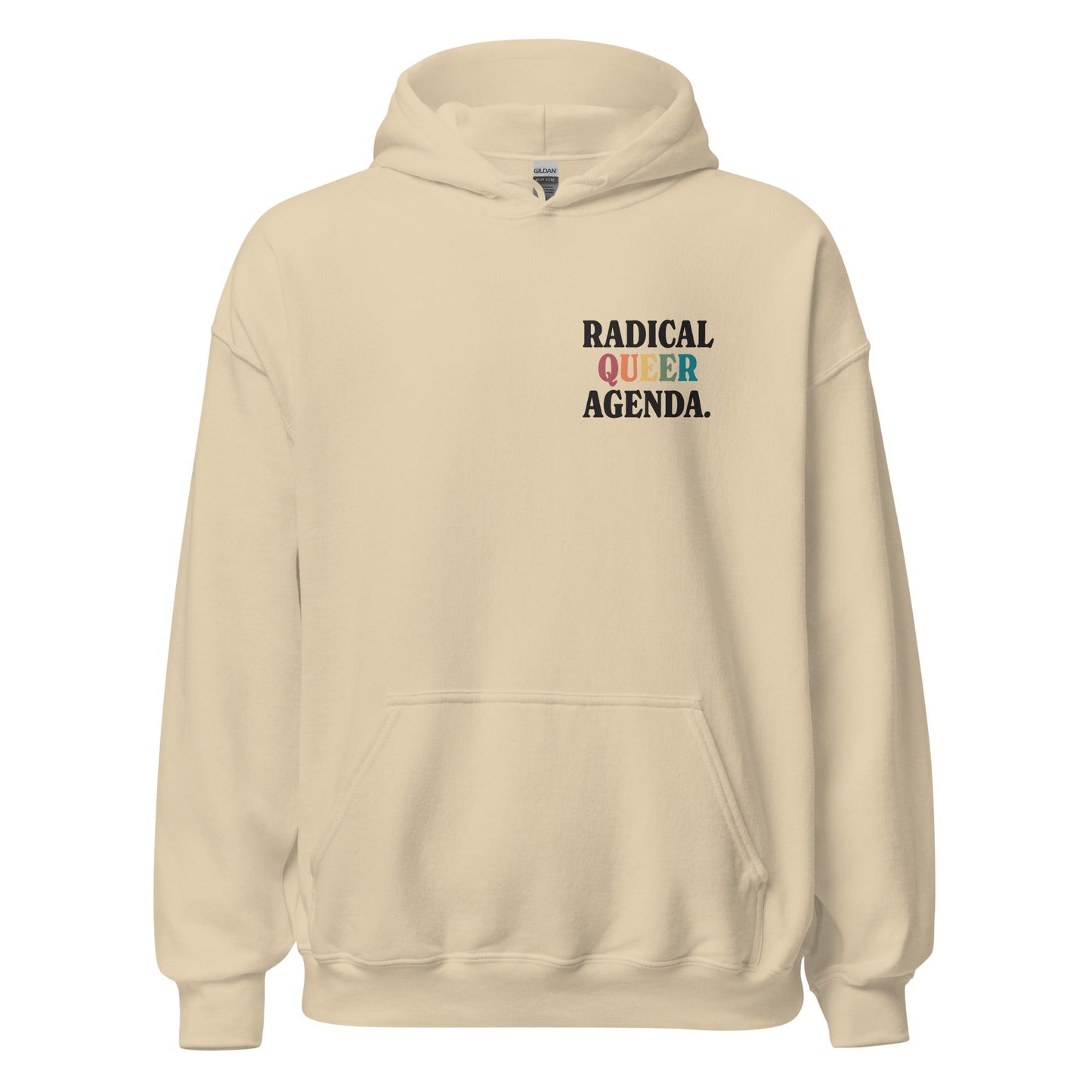 Radical Queer Agenda Unisex Hoodie