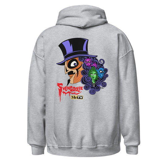 "Hair's Looking At You" SvengoolieÂ® Zip-up Hoodie by Franco Aureliani (2025 Series)