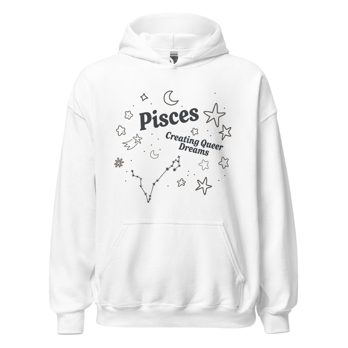 Pisces Creating Queer Dreams Unisex Hoodie