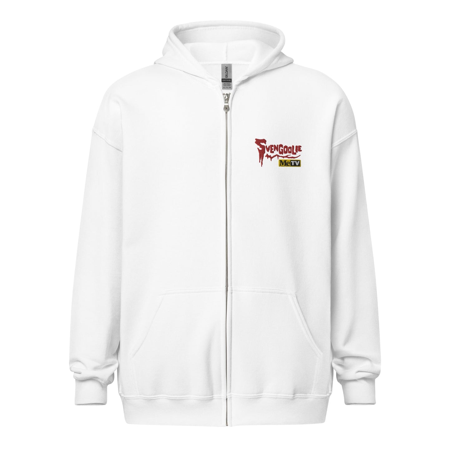 "Too Drawn Out" SvengoolieÂ® Zip-up Hoodie by Rich Koz