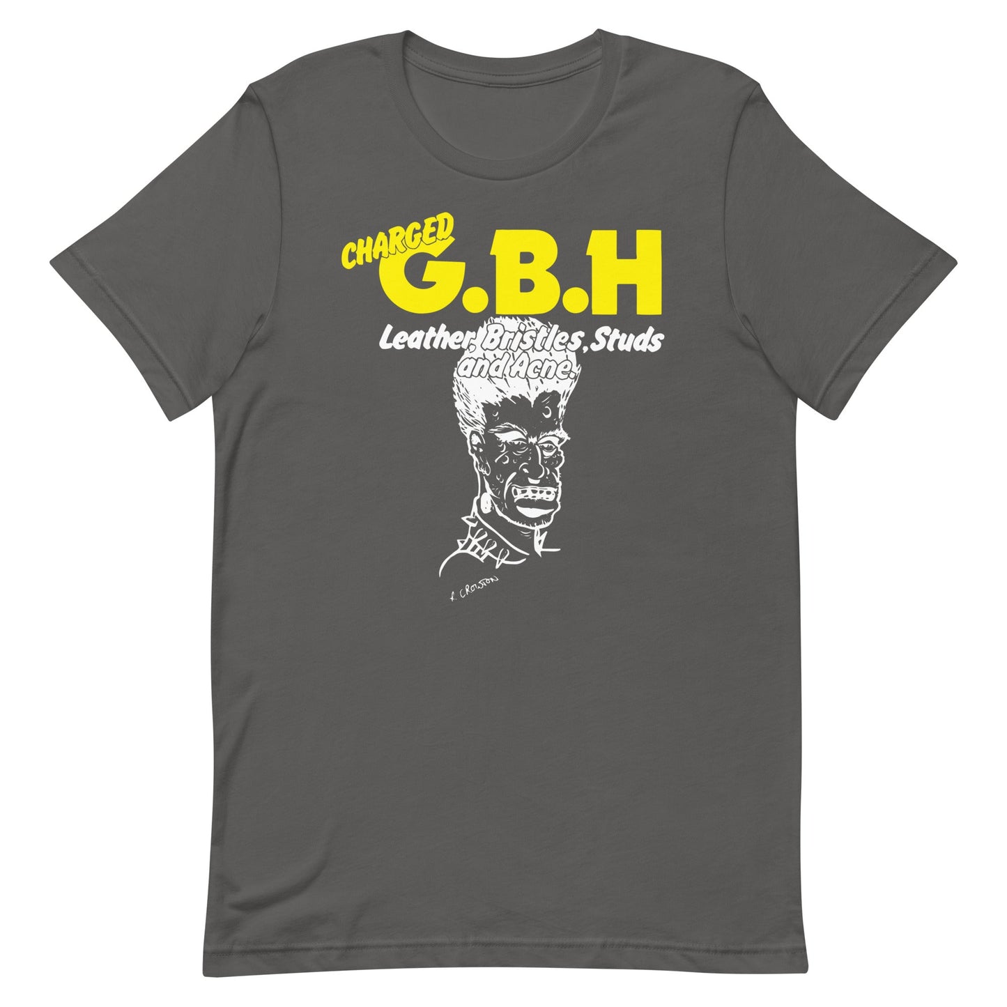 Charged G.B.H. - Leather, Bristles, Studs and Acne T-Shirt
