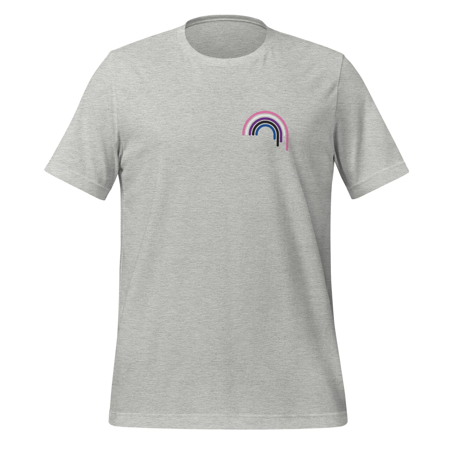 Genderfluid Rainbow Drip Unisex T-Shirt