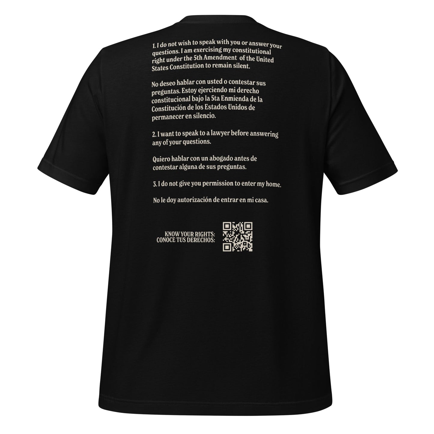 Chinga La Migra Unisex T-Shirt by Chaotic Good