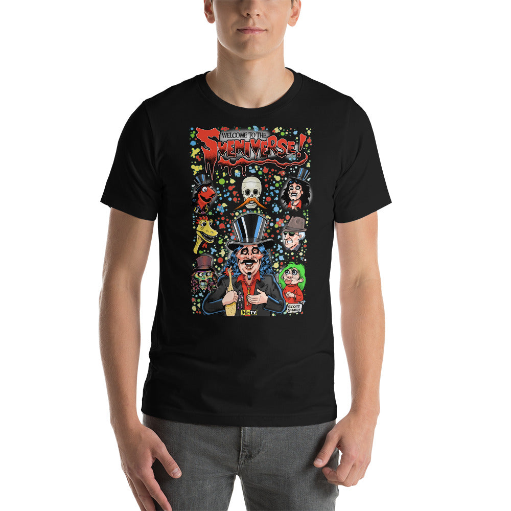 "Welcome to the Sveniverse" SvengoolieÂ® T-Shirt by Scott Shaw! (2022 Series)