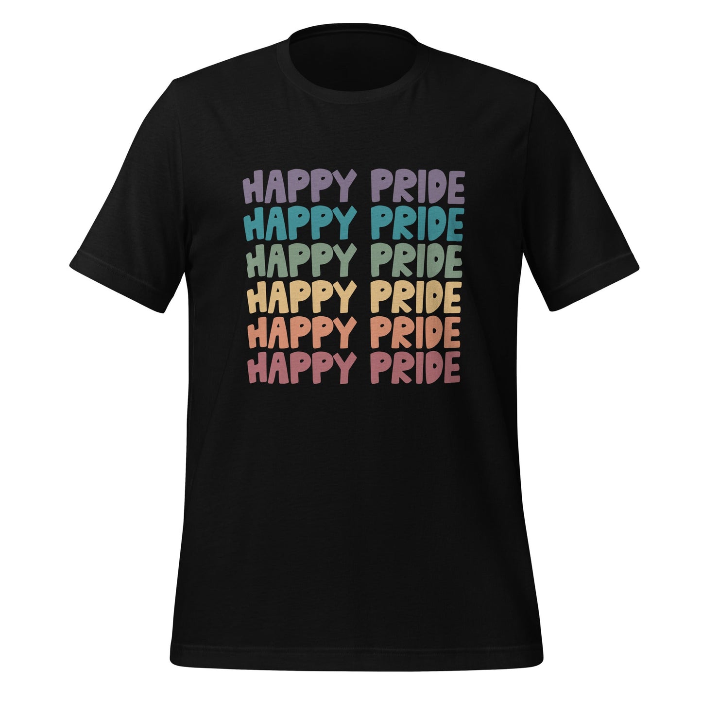 Happy Pride Unisex T-Shirt Style001