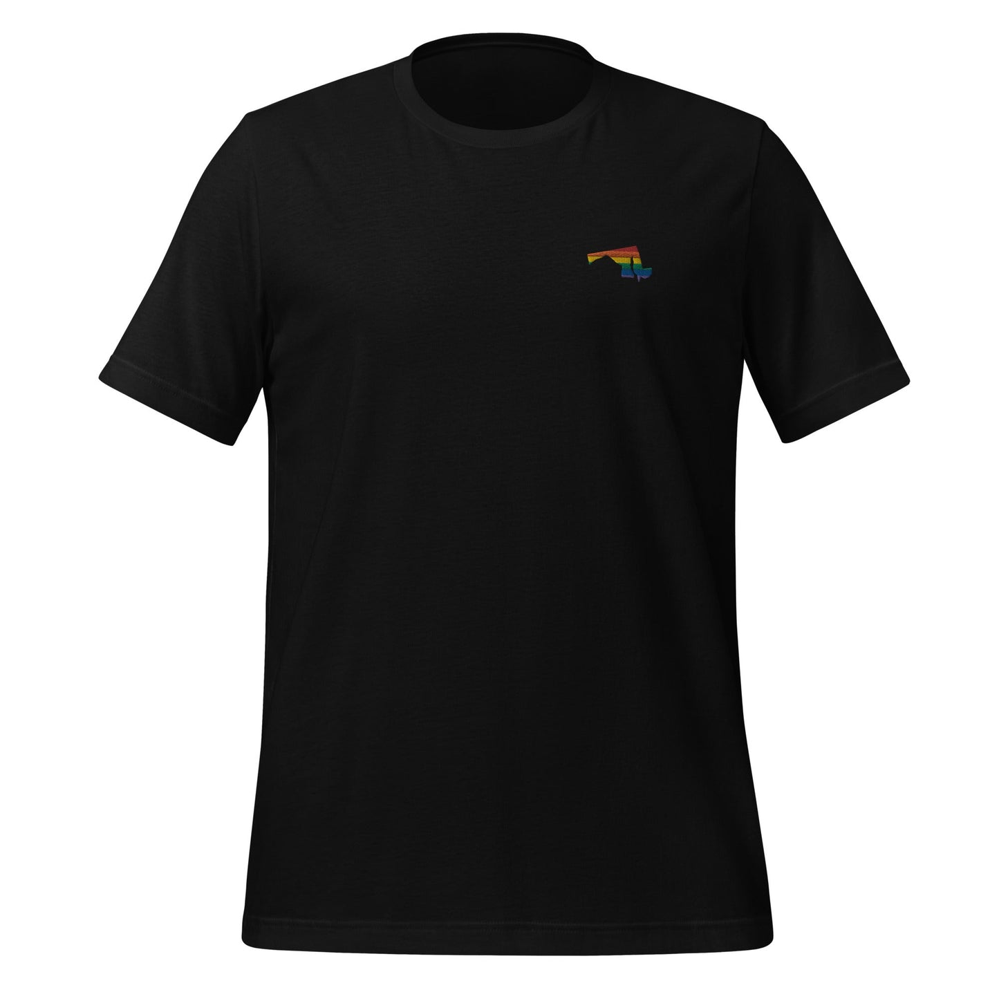 Maryland Rainbow Embroidered Unisex T-Shirt