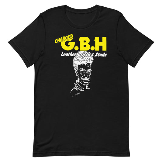 Charged G.B.H. - Leather, Bristles, Studs and Acne T-Shirt