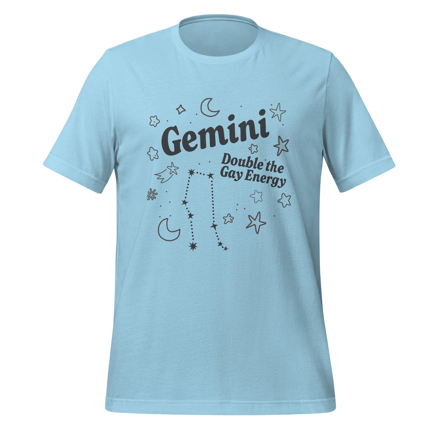 Gemini Double The Gay Energy Unisex T-Shirt