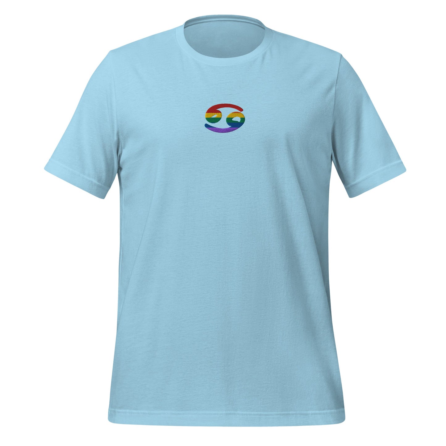 Cancer Rainbow Embroidered Unisex T-Shirt