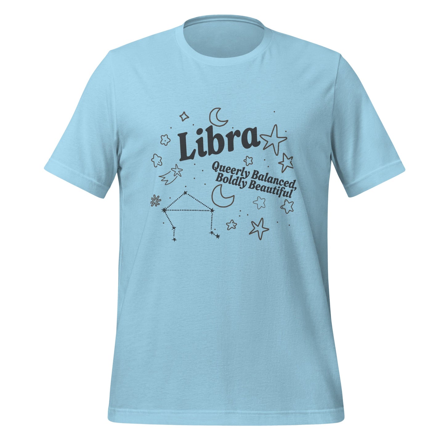 Libra Queerly Balanced, Boldly Beautiful Unisex T-Shirt