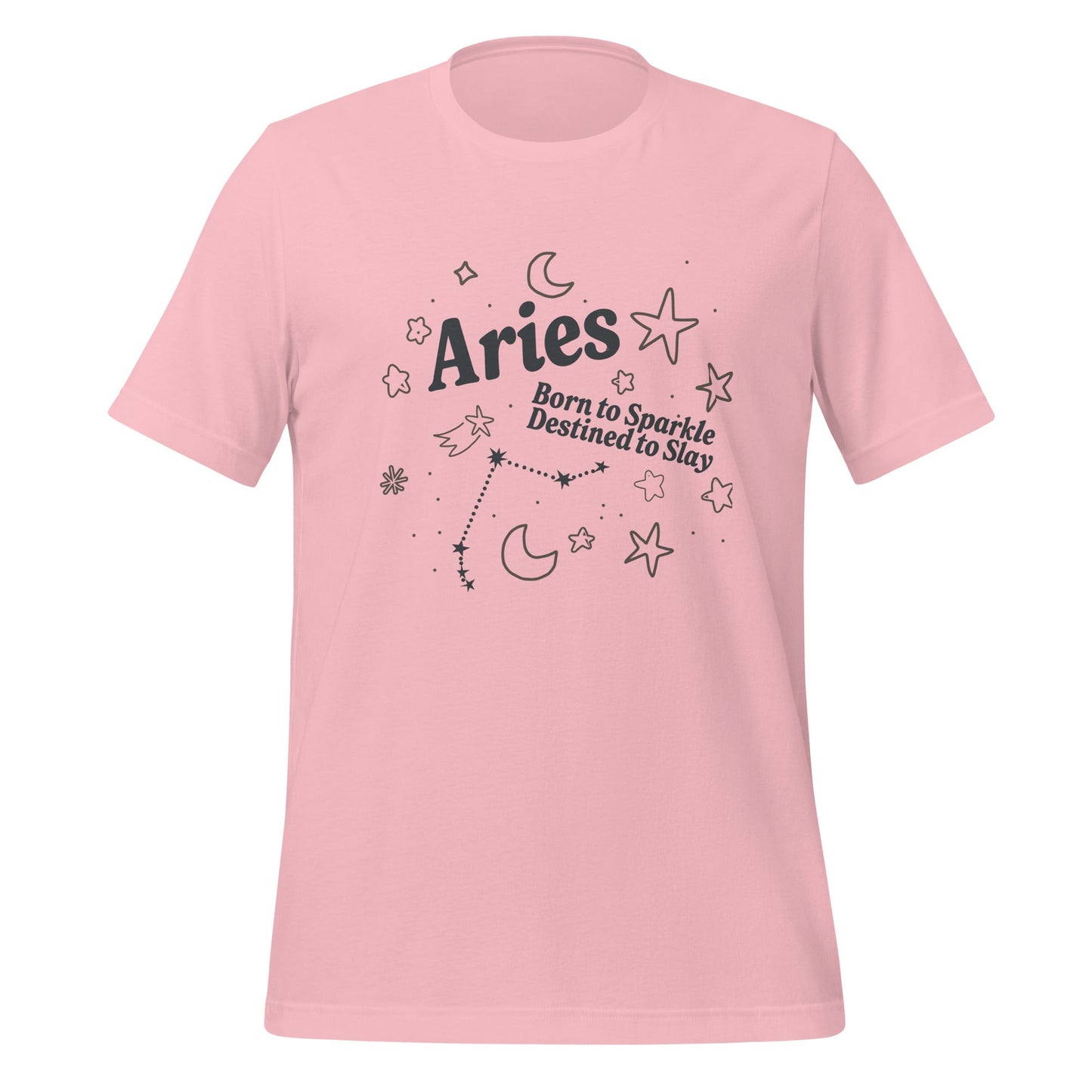 Aries Born to Sparkle Unisex T-Shirt